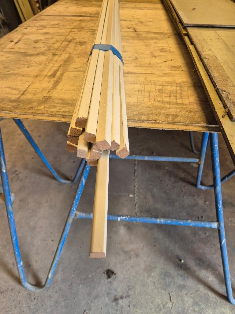 glaslatten nieuw, Doe-het-zelf en Verbouw, Glas en Ramen, Ophalen, Nieuw, Minder dan 80 cm, Gevelraam of Ruit