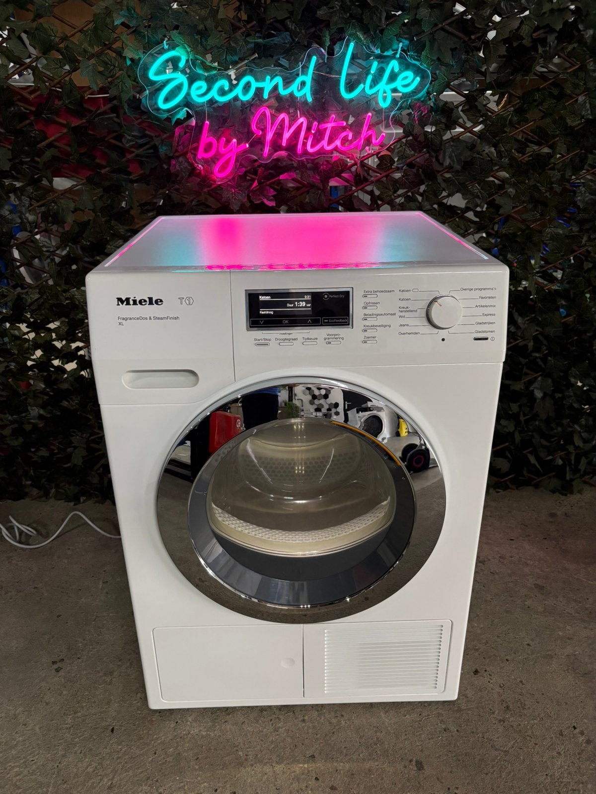 Miele T1 XL 9kg SteamFinish Warmtepompdroger, Ophalen, Overige typen, 8 tot 10 kg, Refurbished