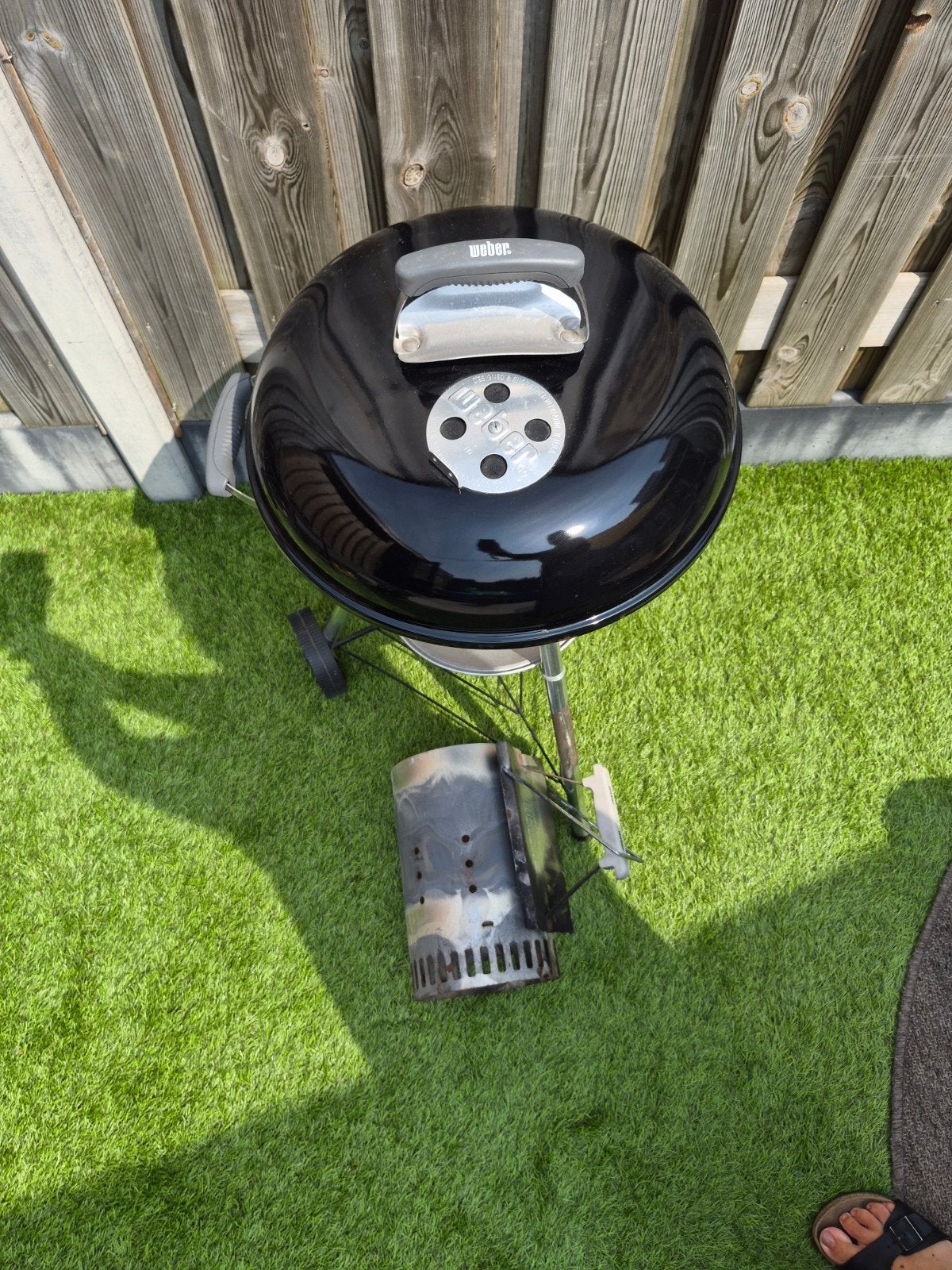 Weber barbecue, Ophalen