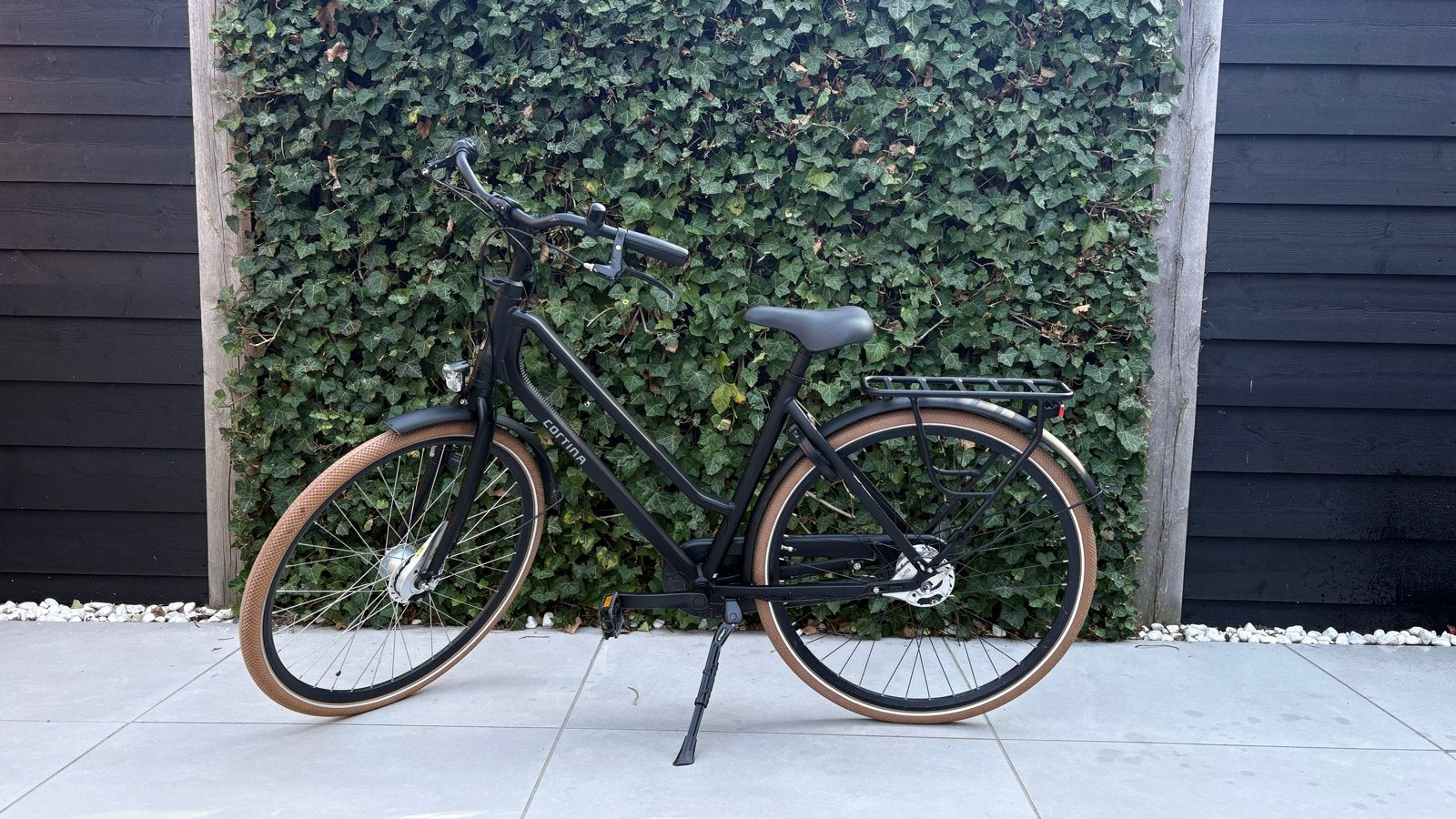 Cortina Foss D50 N7 Mat Zwart, Versnellingen, Zo goed als nieuw, 50 tot 53 cm, Ophalen