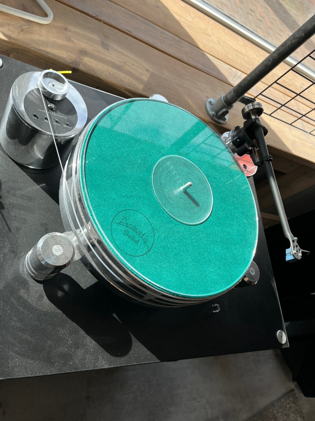 Acoustic Solid 311 Metall Platenspeler (Winkel leegverkoop), Nieuw, Acoustic Solid, Ophalen, Overige merken