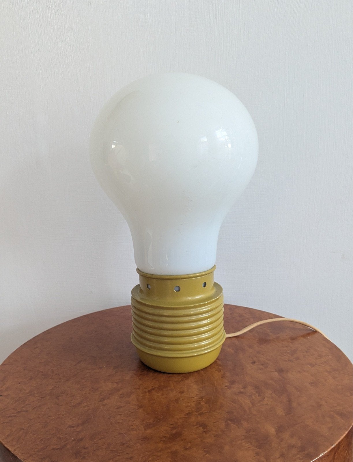 gloeilamp lamp. style Ingo Maurer, Geel, Ophalen of Verzenden, Artemide, Design