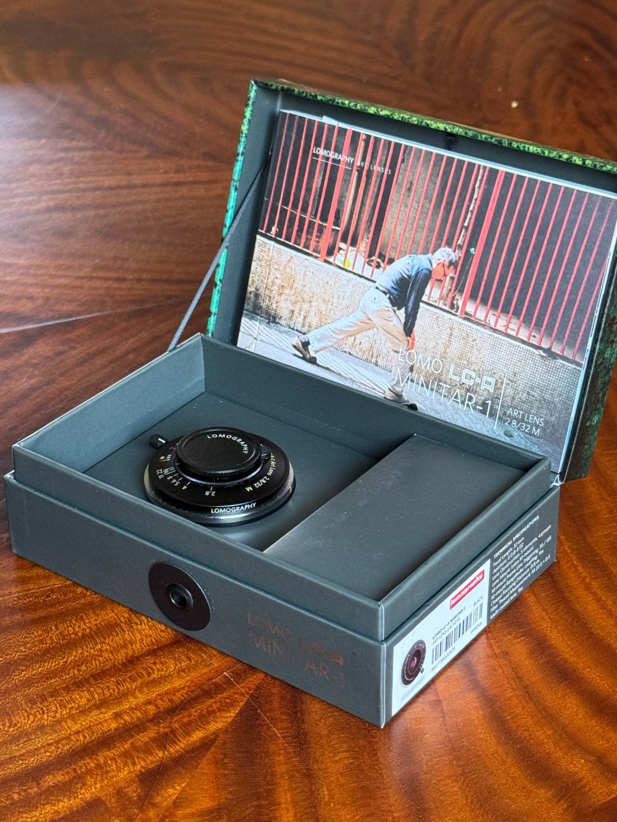 LOMO LC-A minitar-1 32 mm art lens, Ophalen of Verzenden, Zo goed als nieuw, Groothoeklens