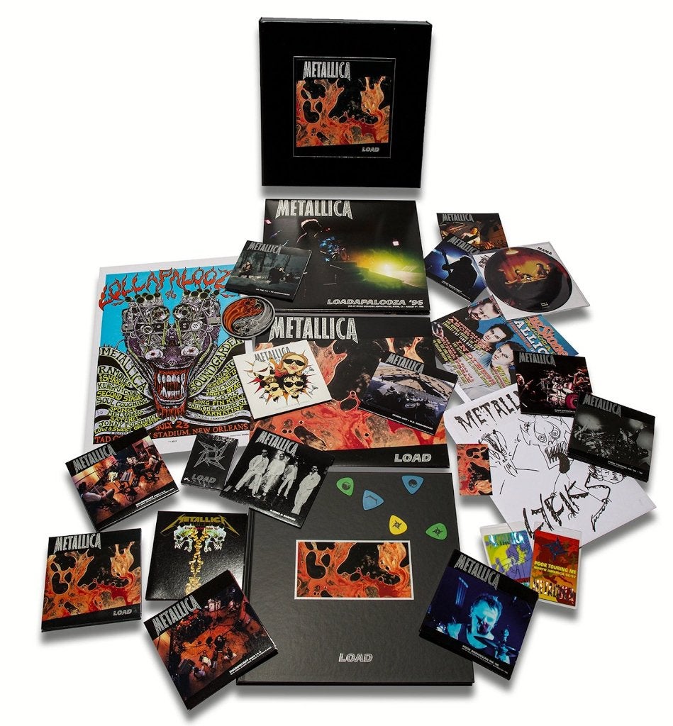 Vinyl 6LP + 15Cd + 4Dvd Box Set Metallica Load NIEUW, Boxset, Overige formaten, Ophalen of Verzenden, Inclusief poster