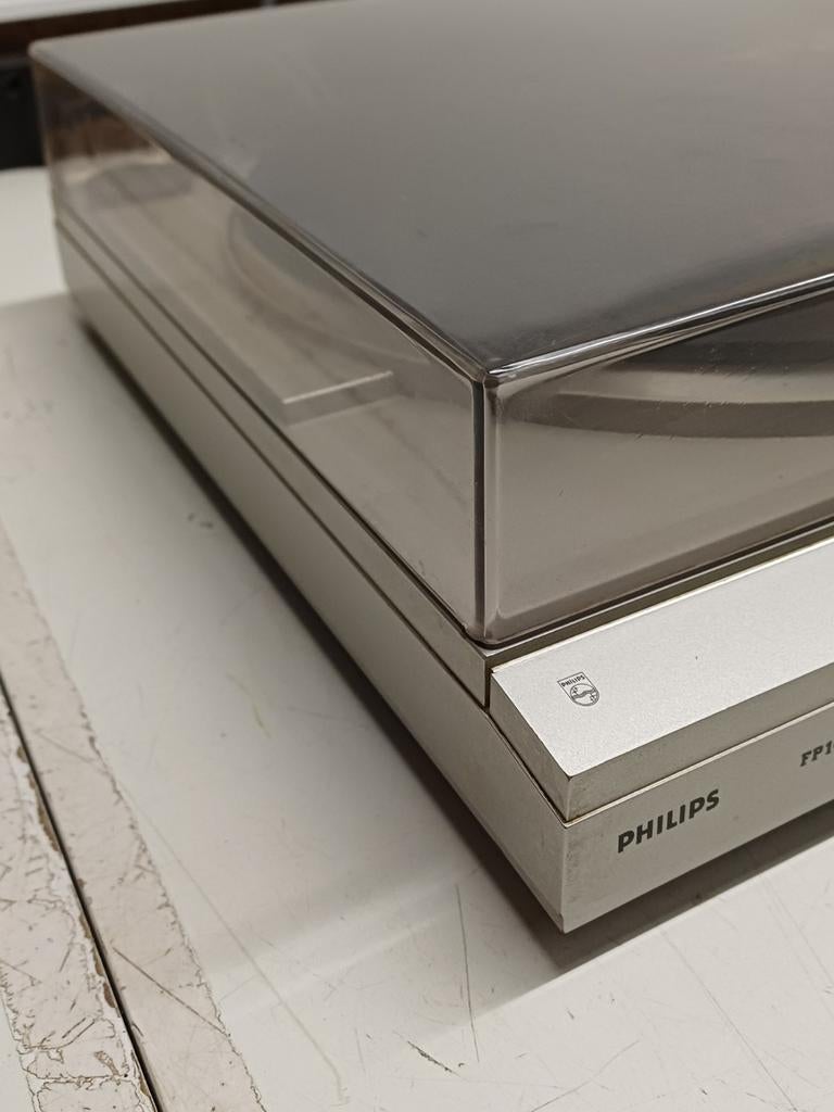 Philips fp140a platenspeler half automaat, Audio, Tv en Foto, Platenspelers, Ophalen, Gebruikt, Philips