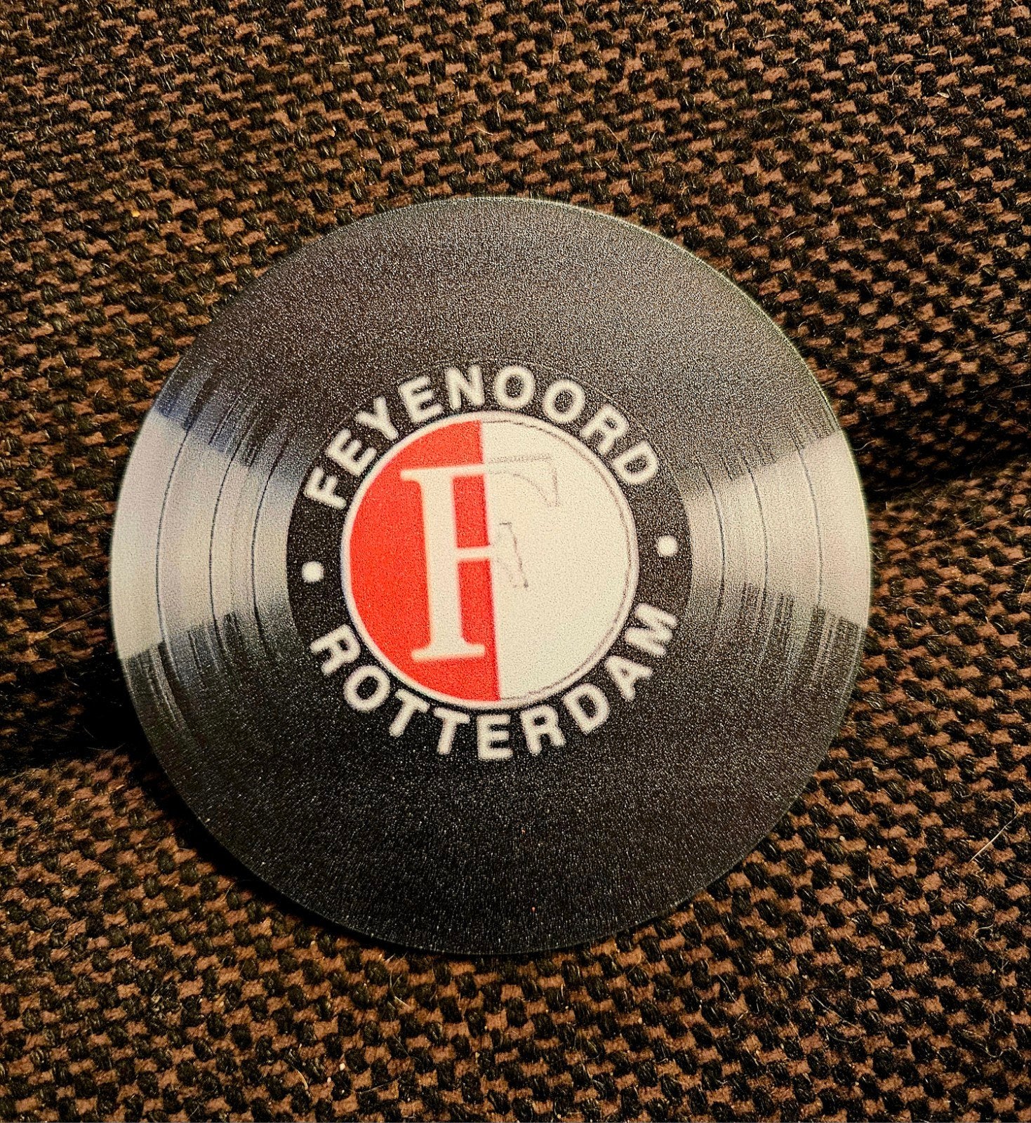 Feyenoord onderzetters - set van 4 stuks, Ophalen of Verzenden