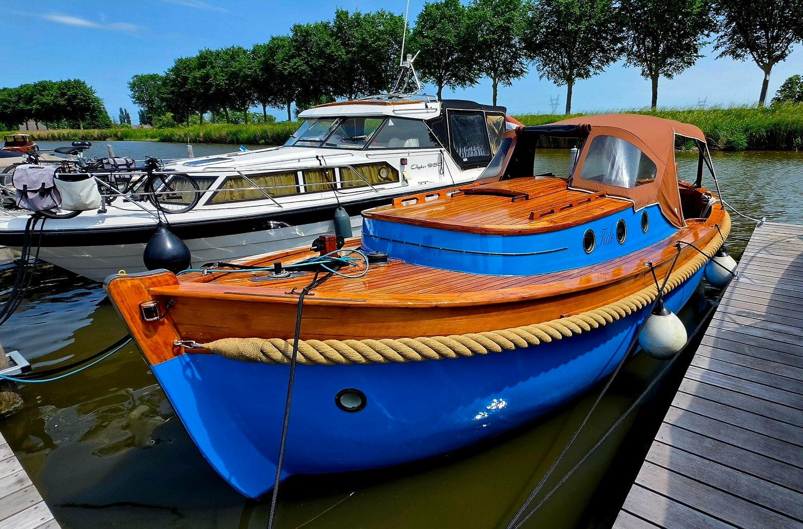 Prachtige kajuit sloep Mulder Rijke 800 cabin sloep!, Watersport en Boten, Ophalen