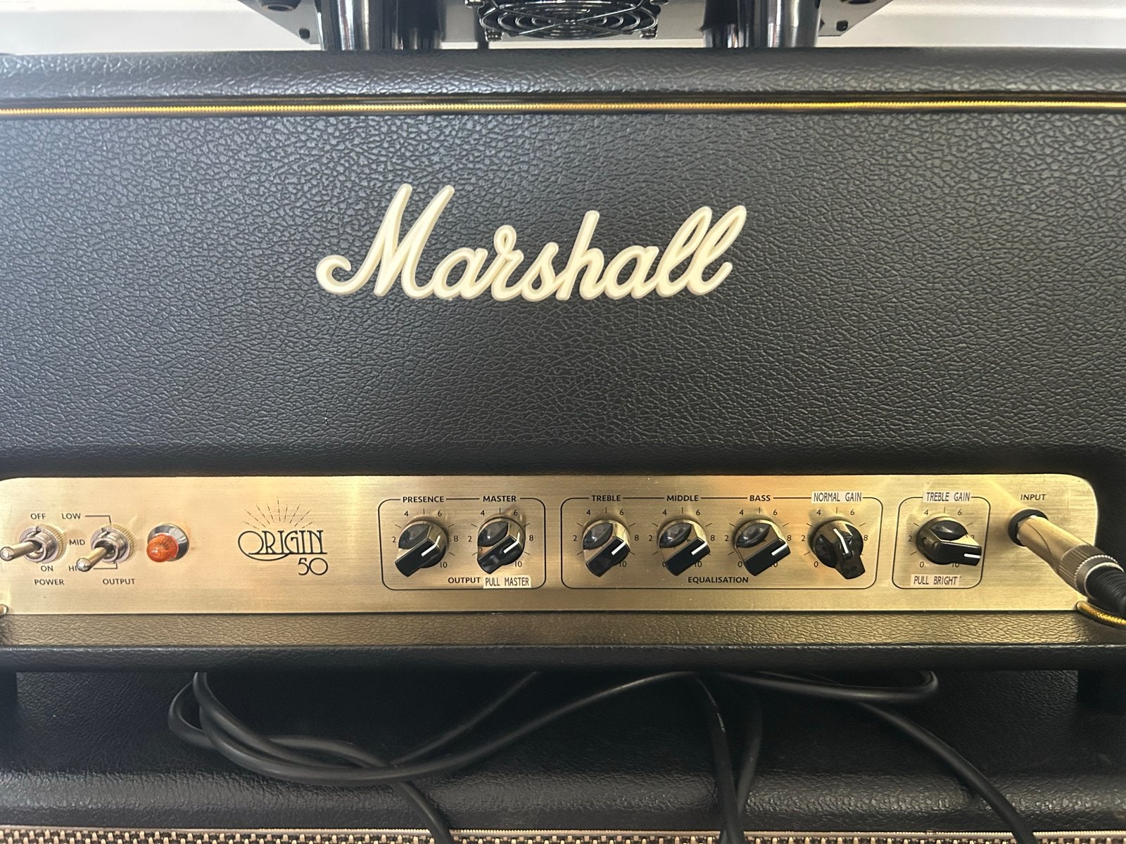 Marshall Origin 50 modded (evt met 2x12), Muziek en Instrumenten, Ophalen, Gebruikt, Gitaar, 50 tot 100 watt