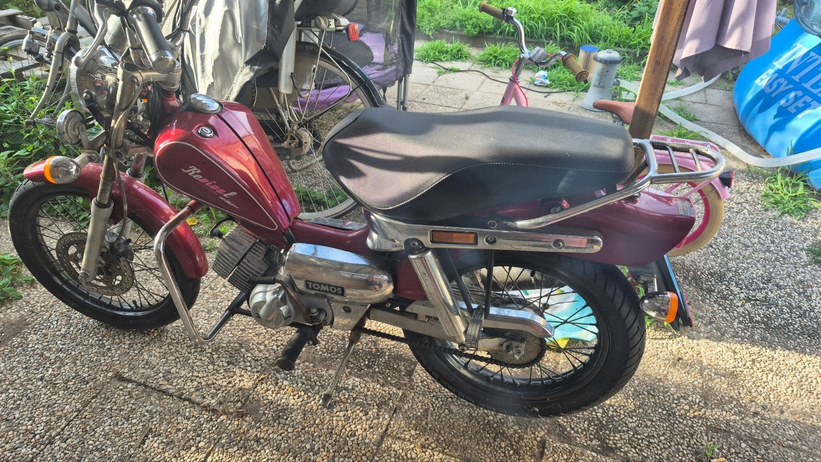 Tomos Revival snorfiets met blauw kenteken, Fietsen en Brommers, Ophalen