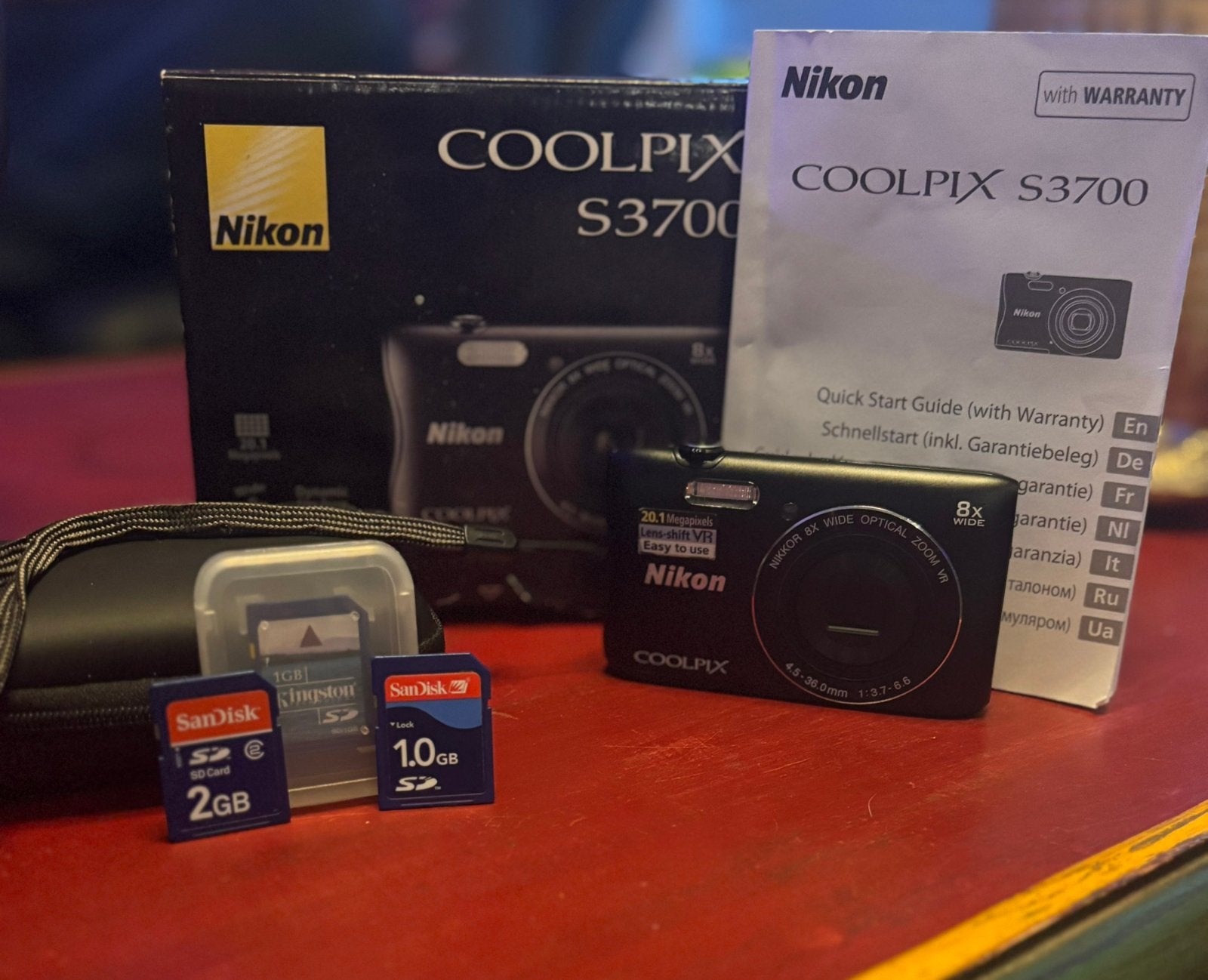 Nikon coolpix s3700, Overige merken, Gebruikt, Ophalen of Verzenden, 8 tot 20x