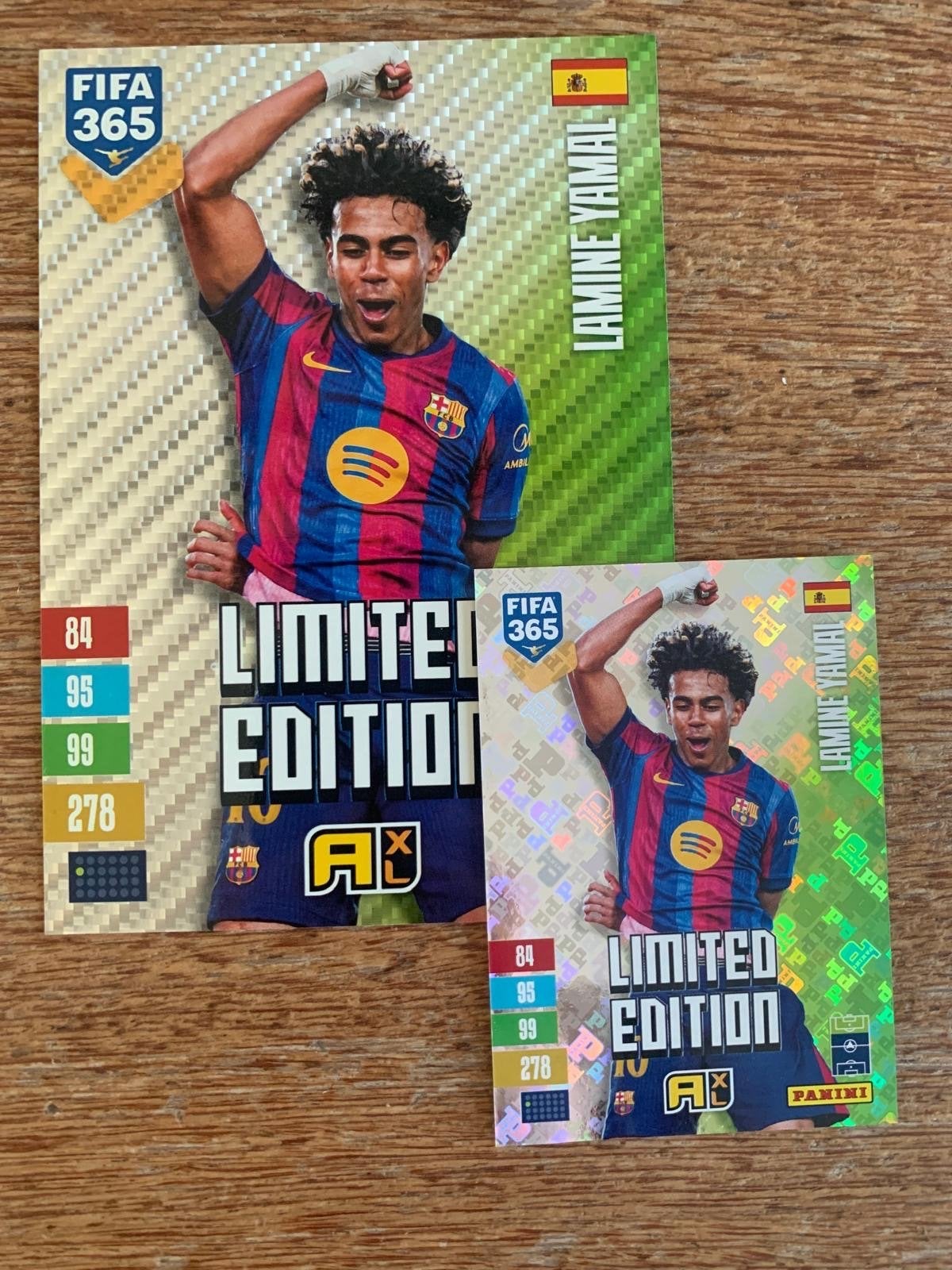 Lamine Yamal Limited Edition FIFA 365 Adrenalyn XL, Ophalen of Verzenden, Nieuw, Buitenlandse clubs, Spelerskaart