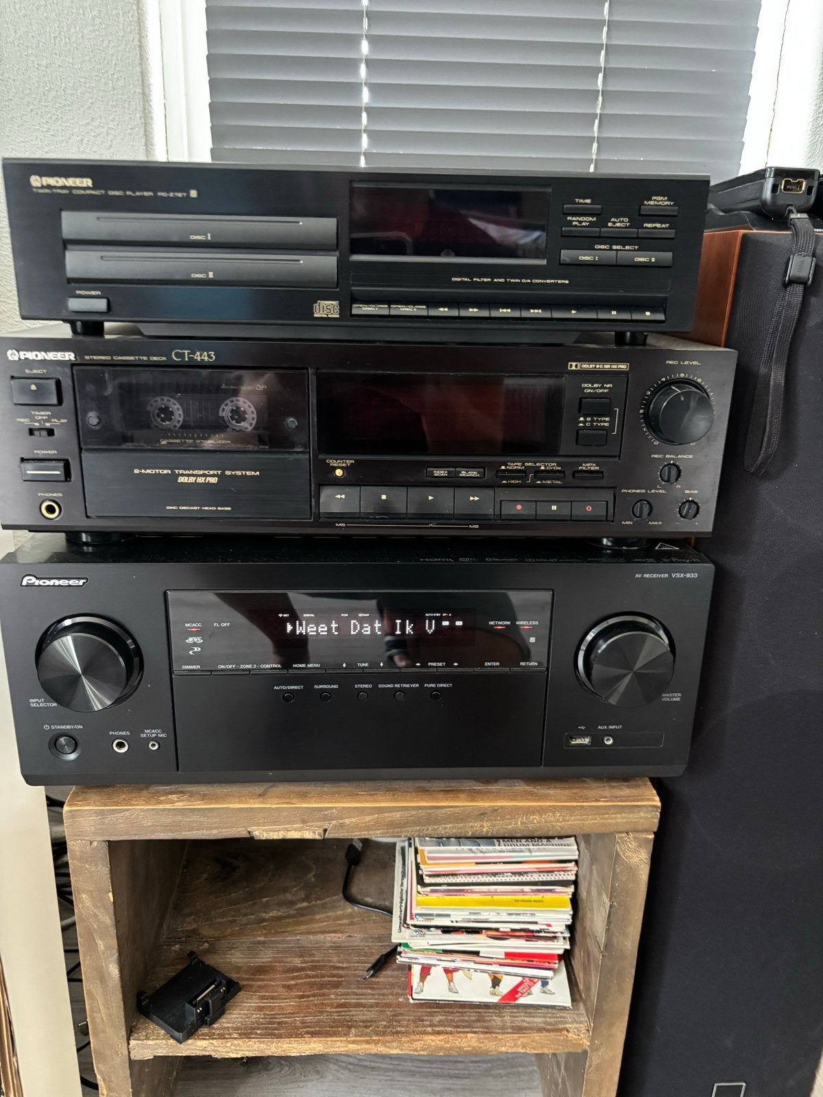 Pioneer Hifi Set: CD-speler, Cassettedeck, Receiver, Ophalen, Gebruikt, Cassettedeck, Losse componenten