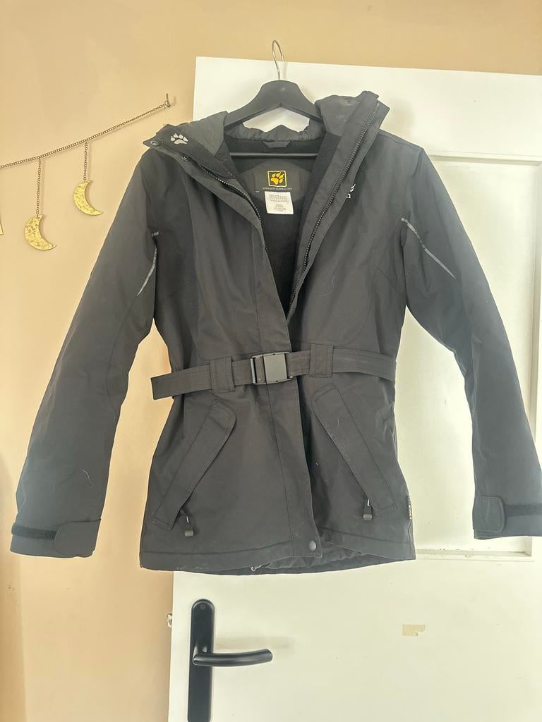 Jack Wolfskin outdoor jas, Ophalen of Verzenden, Gedragen, Maat 38/40 (M), Zwart