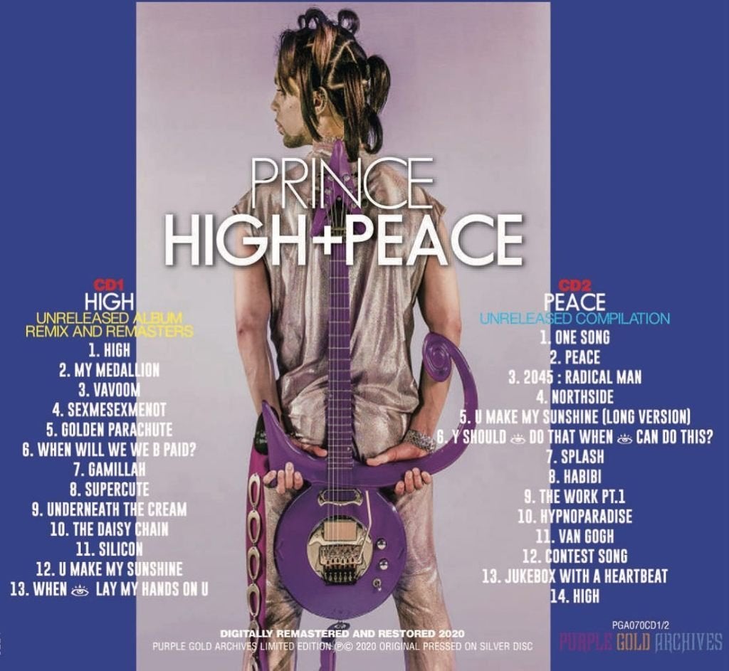 Prince - High + Peace (Unreleased Album) 2CD, Import, Nieuw in verpakking, Album, Verzenden