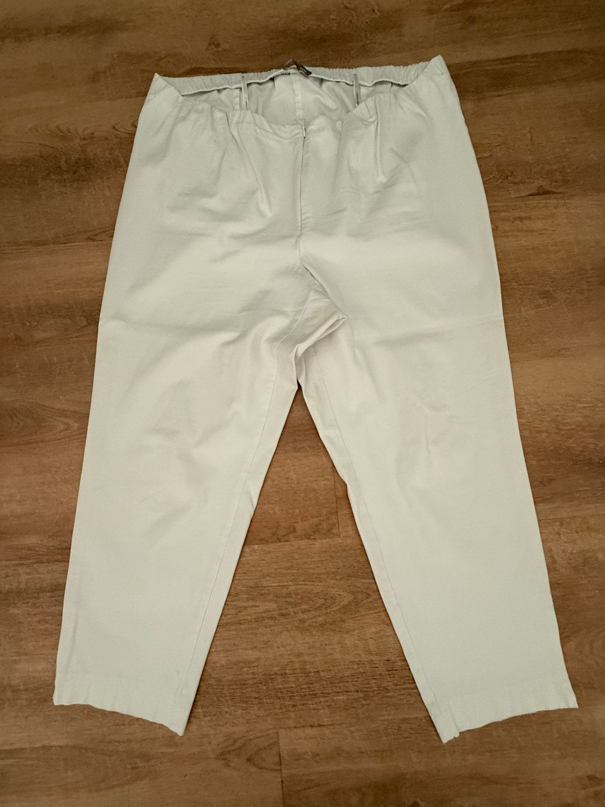 Ulla Popken witte 7/8 broek, maat 50, geen zakken, Wit, Maat 46/48 (XL) of groter, Ophalen of Verzenden, Driekwart