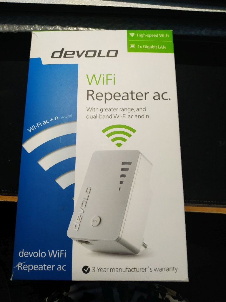 Devolo WiFi repeater AC 1200 Mbits/sec, Ophalen of Verzenden, Nieuw, Devolo