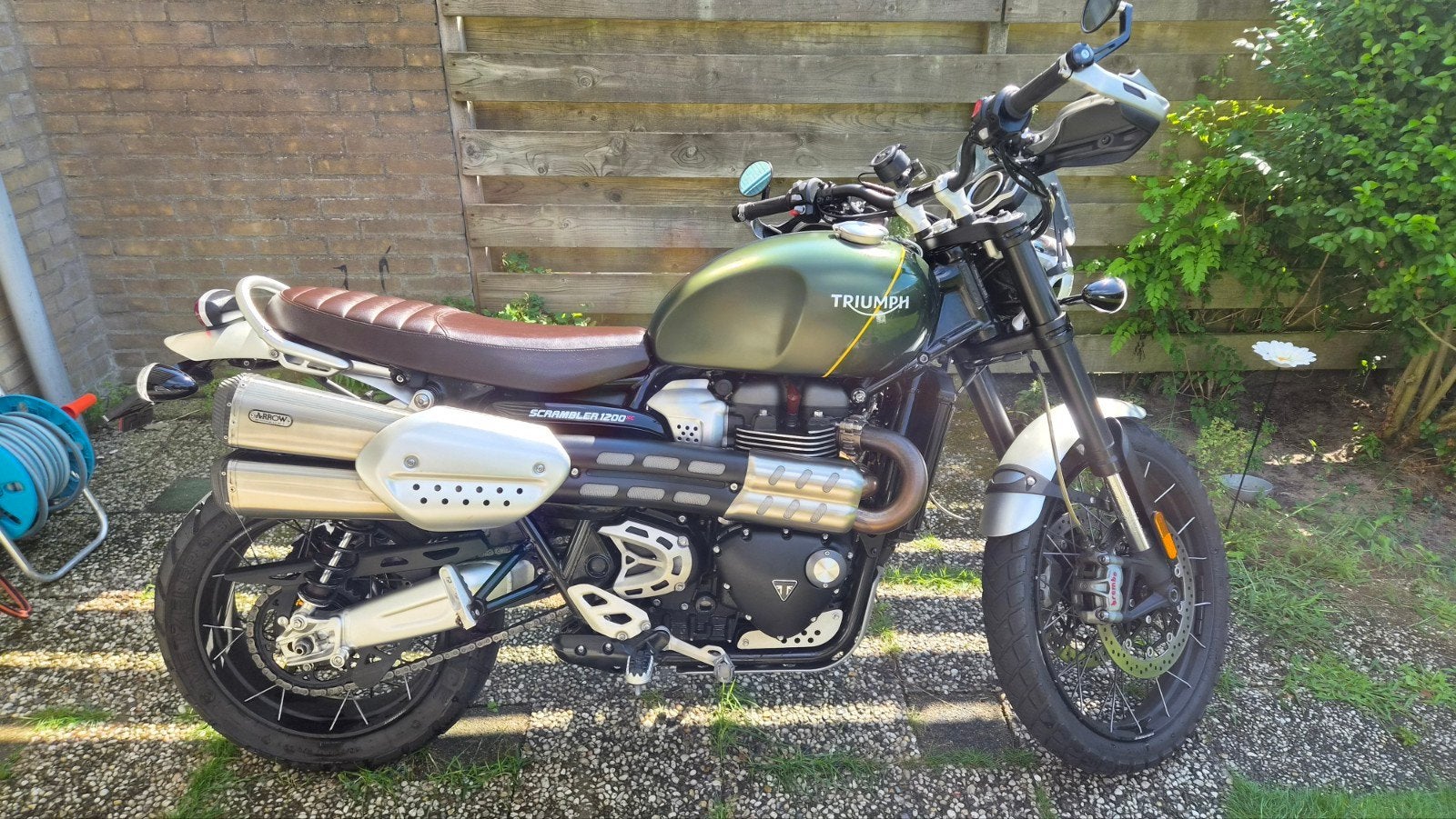 Triumph Scrambler 1200 XC, Motoren, 2 cilinders, Motorrijbewijs A, Gebruikt, Handvatverwarming