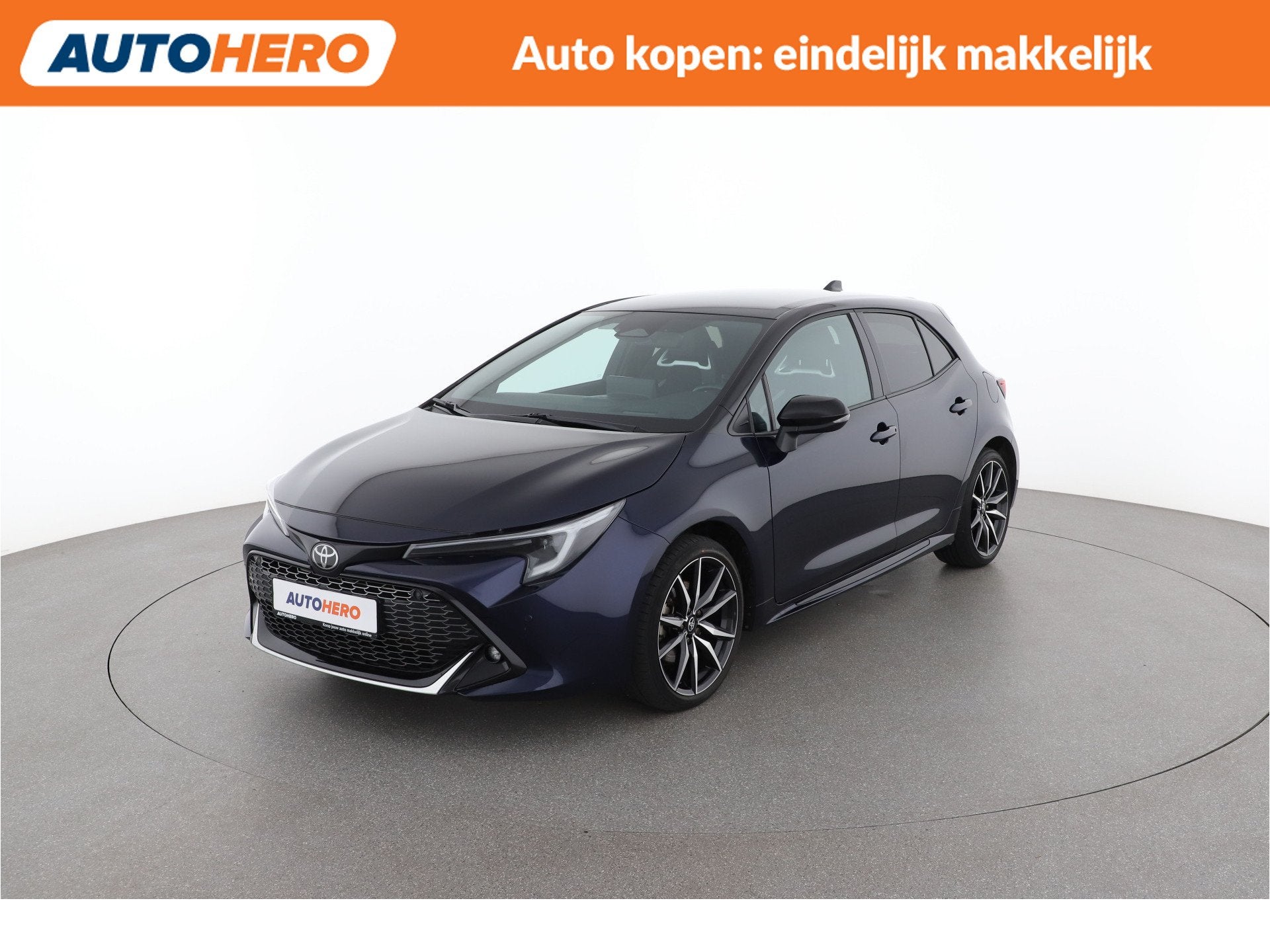 Toyota Corolla Hybrid 200 Business GR Sport Plus |KJ69434|, Auto's, Toyota, Gebruikt, Met garantie (alle), Blauw, Bedrijf
