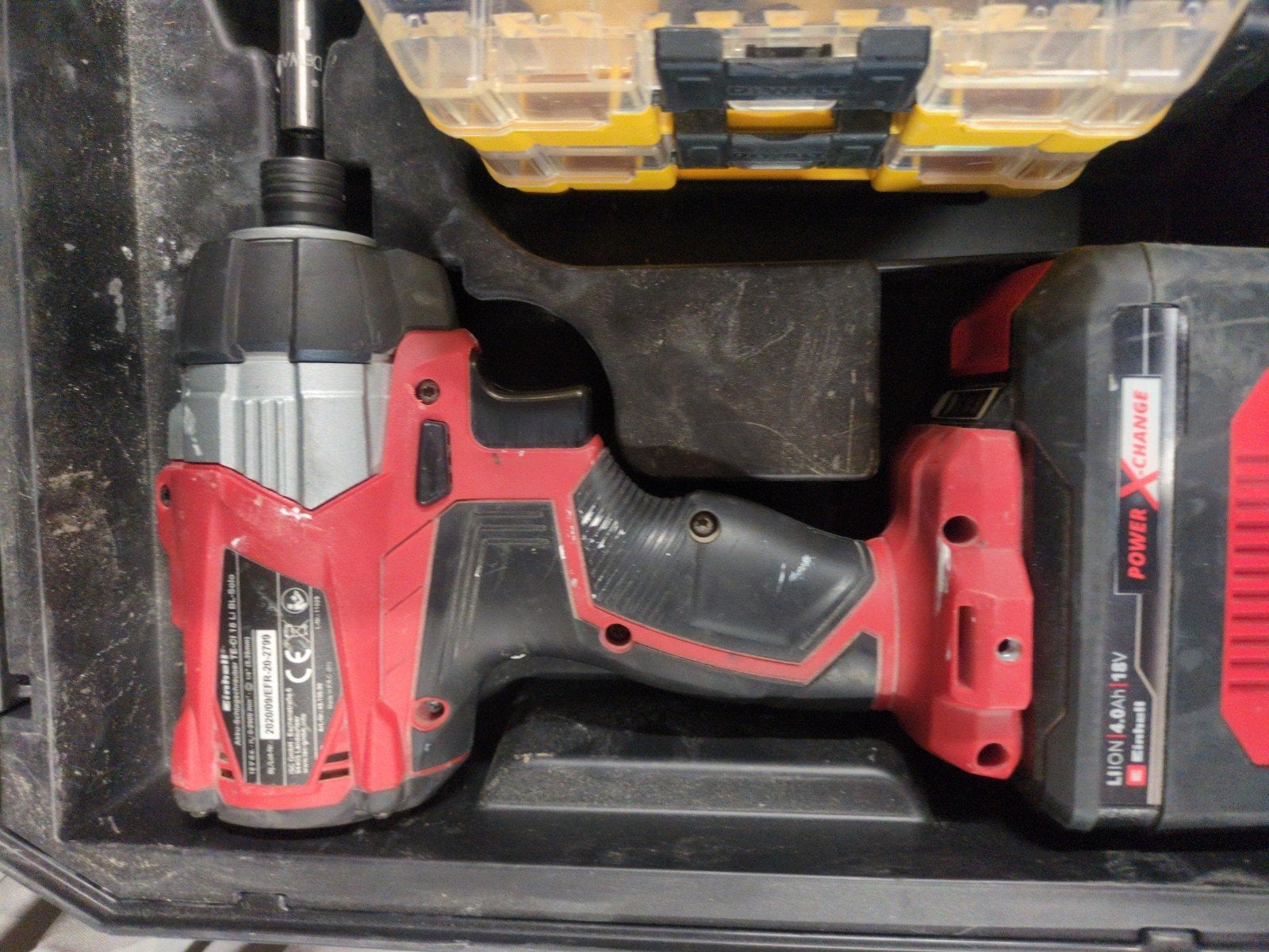 Einhell TE-CI 18 Li BL Accu Slag schroevendraaier (zonder ko, Ophalen of Verzenden, Gebruikt, Minder dan 400 watt, Overige typen