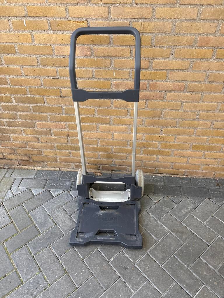 Steekwagen, 60 tot 80 liter, Ophalen of Verzenden, Zo goed als nieuw, Steekwagen