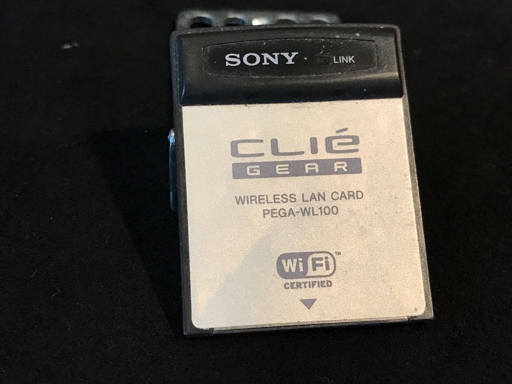Sony PEGA-WL100 wifikaart van Sony Clie, Ophalen of Verzenden, Gebruikt, Accessoire