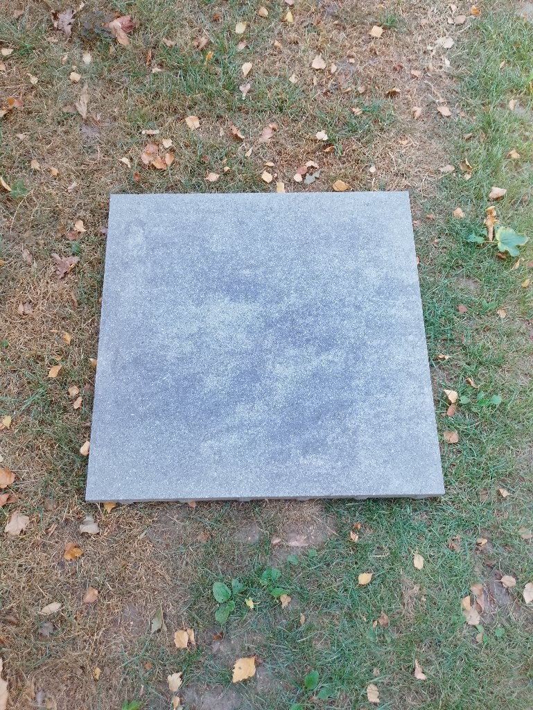 Betontegels grijs-zwart, Tuin en Terras, Ophalen, Nieuw, Beton, Terrastegels