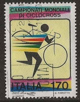 Italie 8, veldrijden, Verzenden, Gestempeld