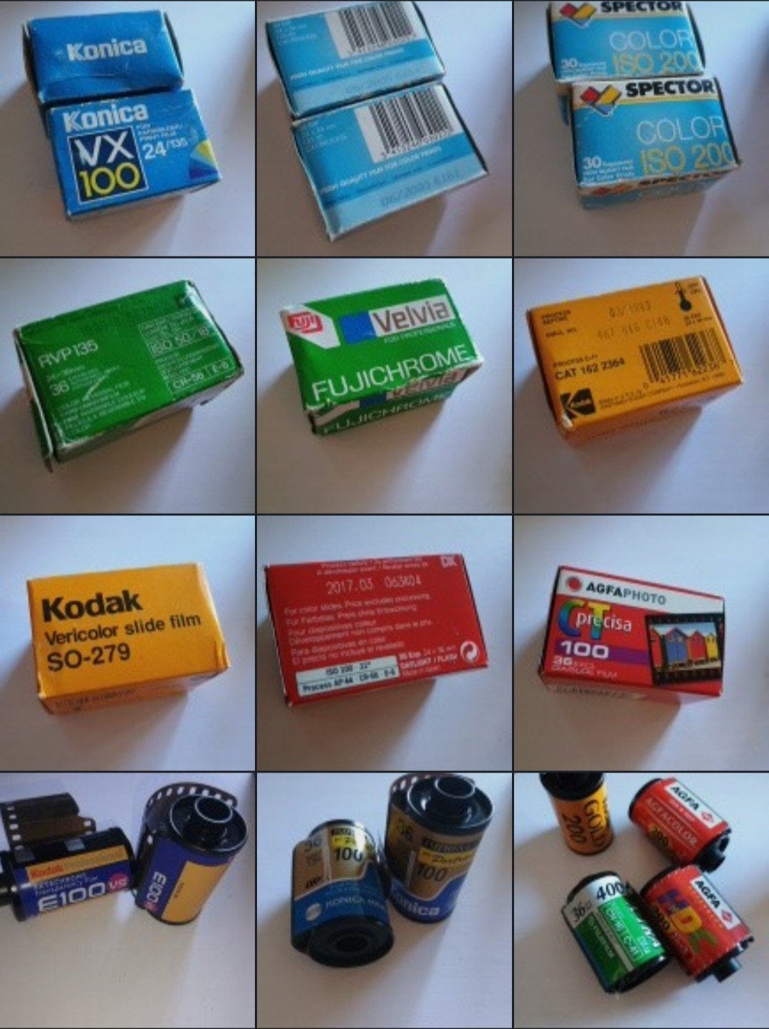 partij analoge fotorolletjes, kodak e100vs, fujichrome dia, Ophalen, Nieuw, Compact, Kodak