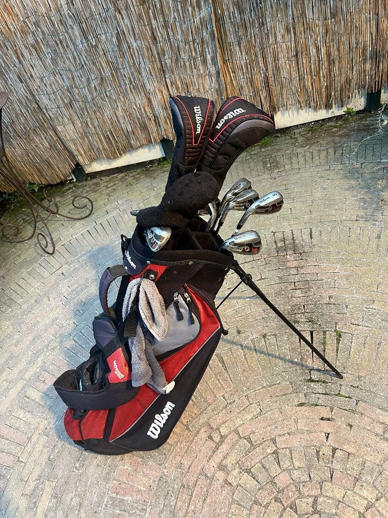 Wilson Profile golfset (linkshandig) - zeer goede staat, Sport en Fitness, Ophalen, Gebruikt, Set, Overige merken