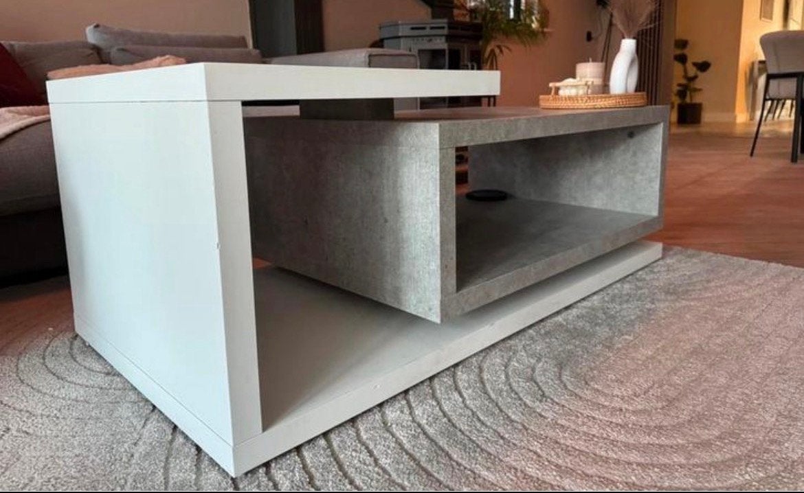 Salontafel modern minimalistisch japandi industrieel beton, Huis en Inrichting, Tafels | Salontafels, Ophalen, Overige materialen