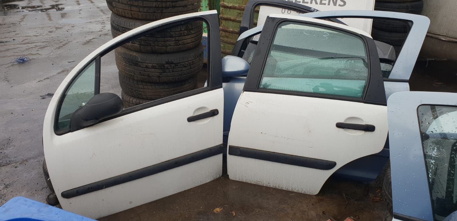 CITROËN C3 PORTIEREN LV+LA  BJ 2001 TOT 2006, Gebruikt, -, Deur, -