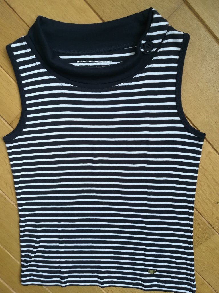 CPM t- shirt zwart wit streep maat M - nieuw -, Maat 38/40 (M), Wit, Nieuw, Ophalen of Verzenden