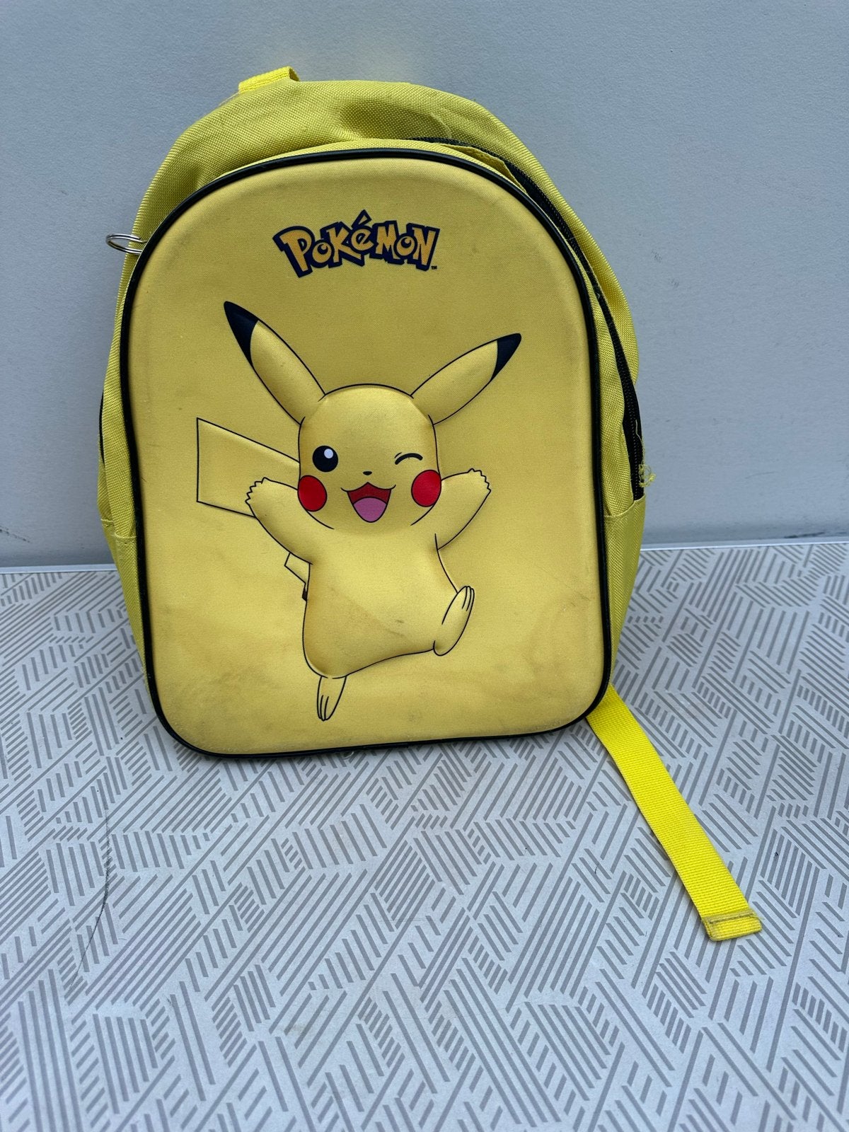Gele Pikachu Pokémon Rugzak - Gebruikt, Ophalen of Verzenden, Gebruikt