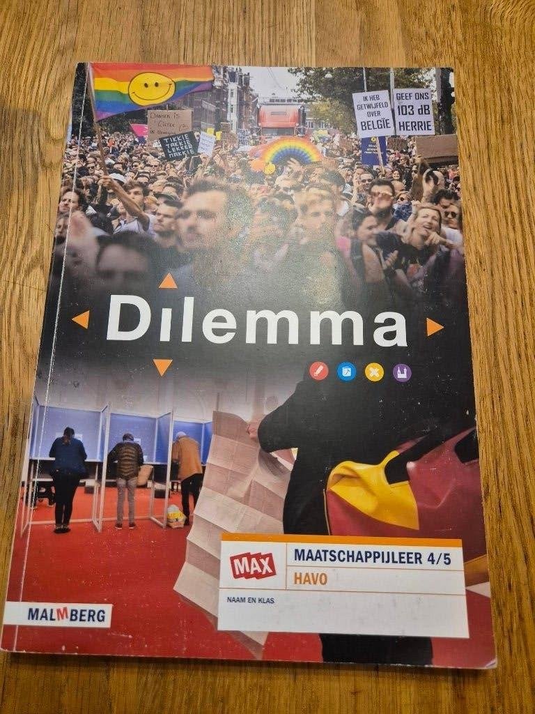 dilemma maatschappijleer 4/5 havo, HAVO, Maatschappijleer, Twan brinkman hay janssen tufan naderi ivo pertijs, Ophalen