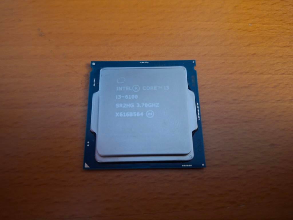 Intel Core i3 processor i3-6100 3,7GHz 3MB smart cache, Computers en Software, Processors, LGA 1151, Gebruikt, Ophalen of Verzenden
