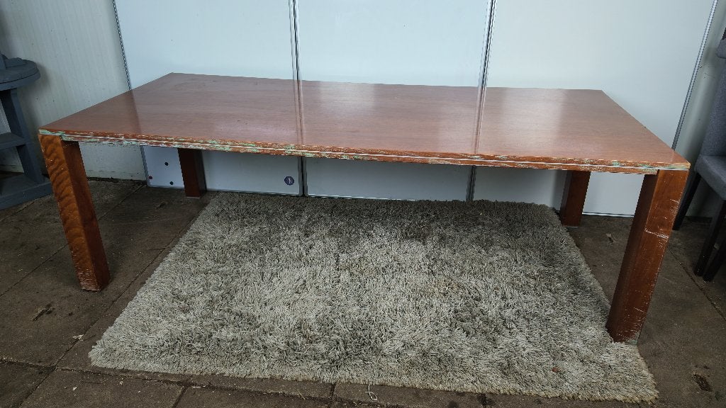 Jan des Bouvrie eettafel - kersenhout - design tafel 225x100, Huis en Inrichting, Tafels | Eettafels, Ophalen, Gebruikt, Jan des Bouvrie