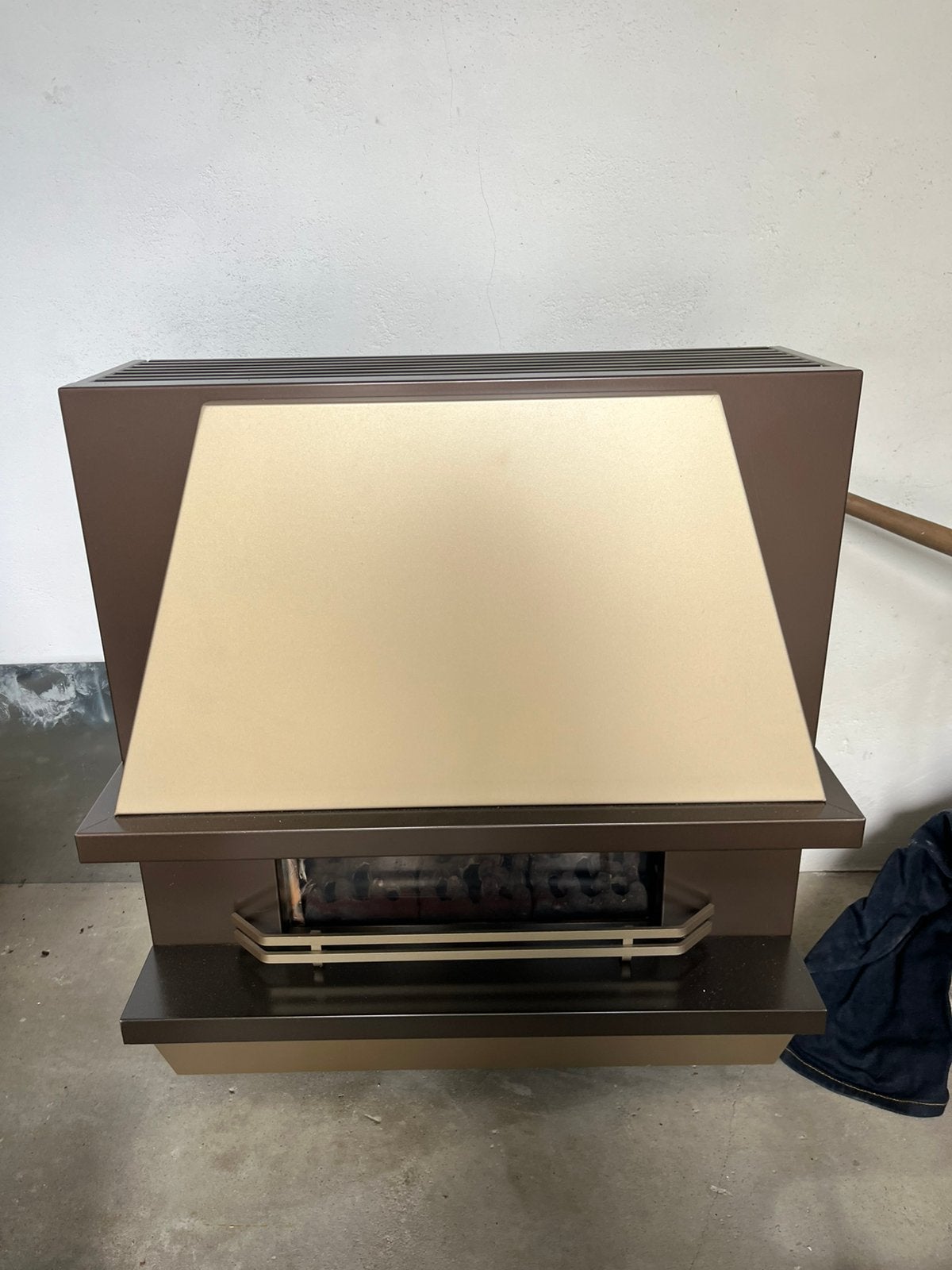 Vintage gaskachel, Huis en Inrichting, Kachels, Ophalen, Gas, Zo goed als nieuw, Vrijstaand