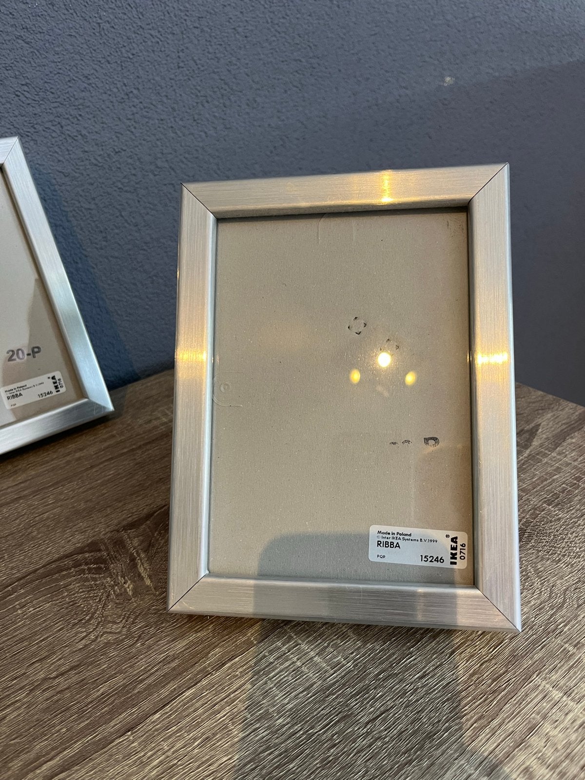 IKEA Ribba RVS fotolijstjes, Ophalen, Gebruikt, Fotolijst, Met glas