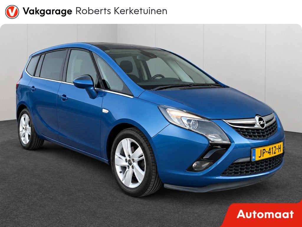 Opel Zafira Tourer 1.4 Turbo Blitz | Automaat | 1ste Eienaar, 15 km/l, Euro 6, 4 cilinders, Blauw