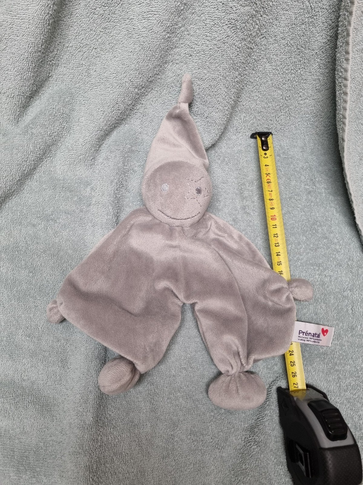 Prenatal grijze knuffel spookje nr 33, Ophalen of Verzenden, Overige typen