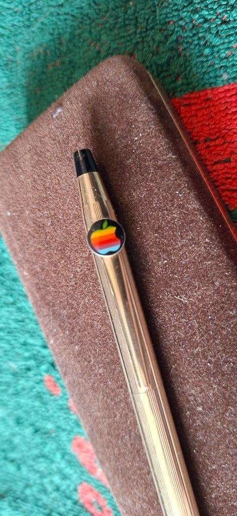 Apple Cross balpen gold-plated, Verzamelen, Ophalen of Verzenden, Zo goed als nieuw, Balpen, Cross