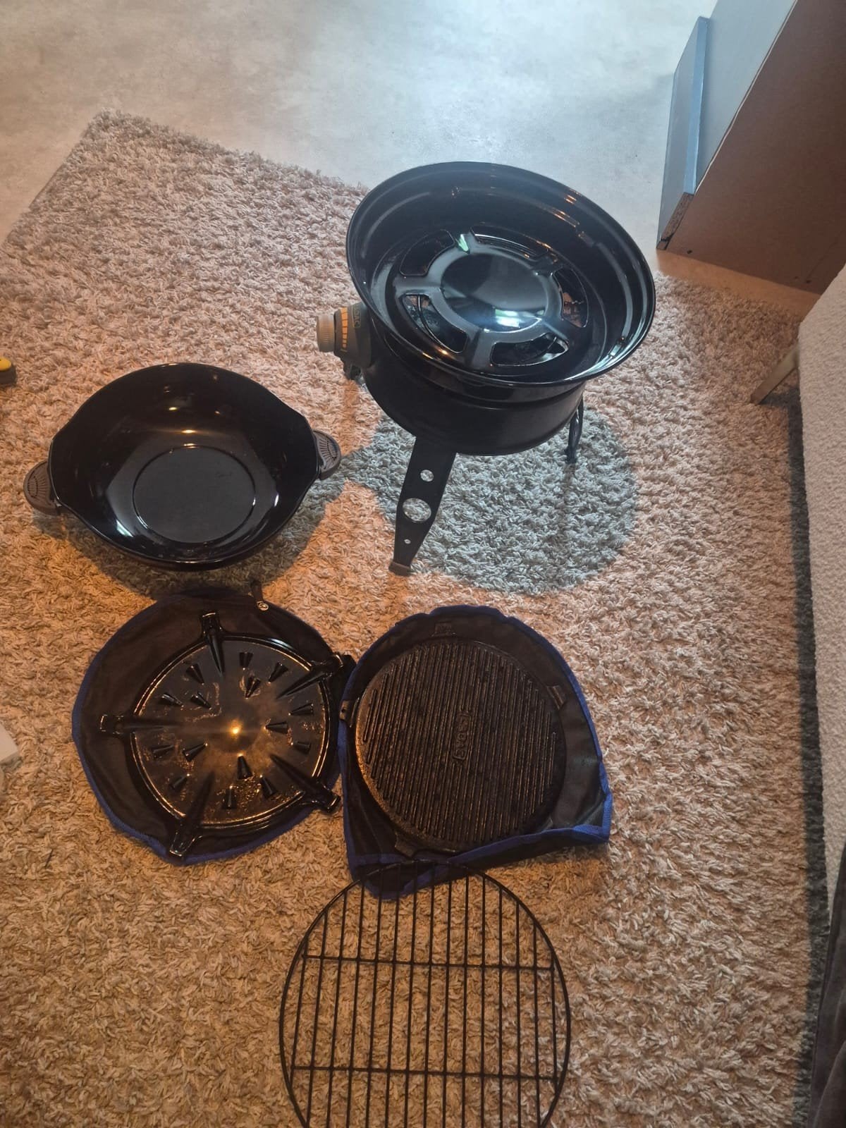 Cadac Safari Chef 2 BBQ met gasfles, Ophalen, Gebruikt