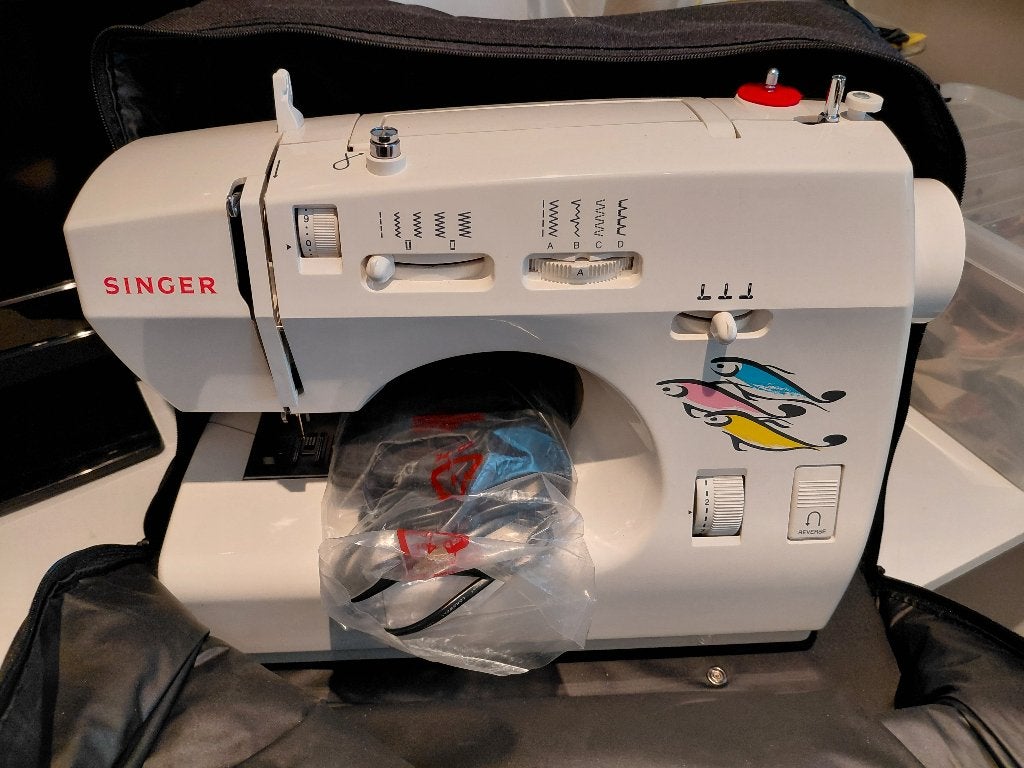 Singer naaimachine model 345, Ophalen, Zo goed als nieuw, Naaimachine, Singer