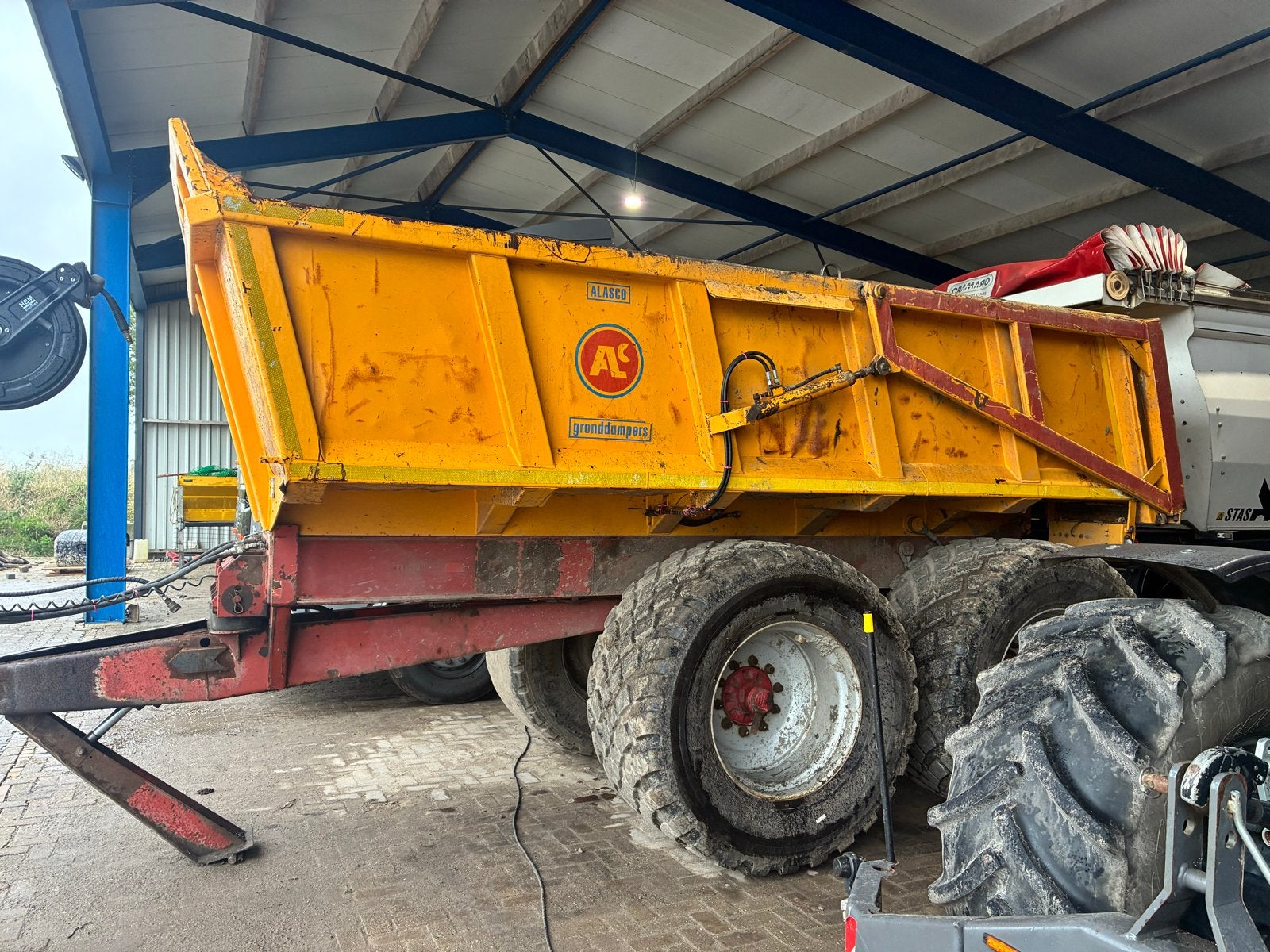 Alasco dumper te koop, Ophalen of Verzenden, Akkerbouw, Transport