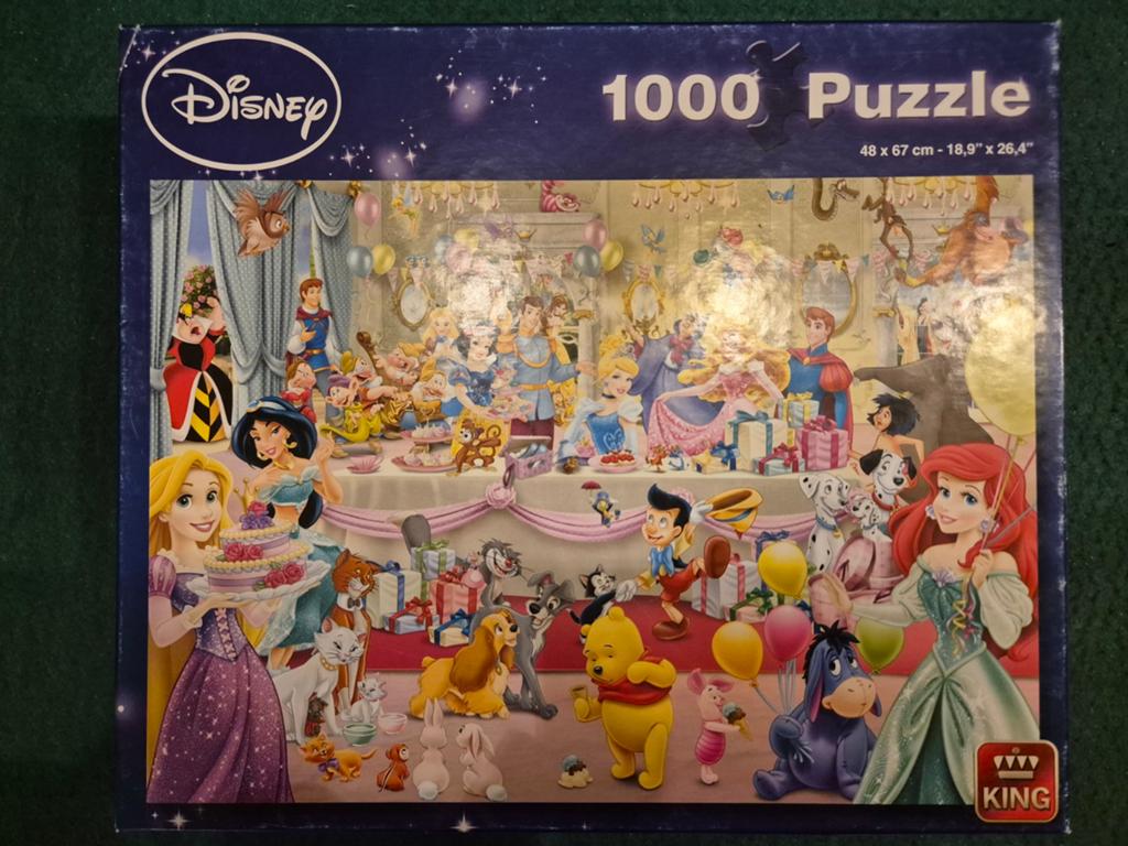 Disney Puzzel - King - 1000 stukjes, Ophalen of Verzenden, 500 t/m 1500 stukjes, Zo goed als nieuw