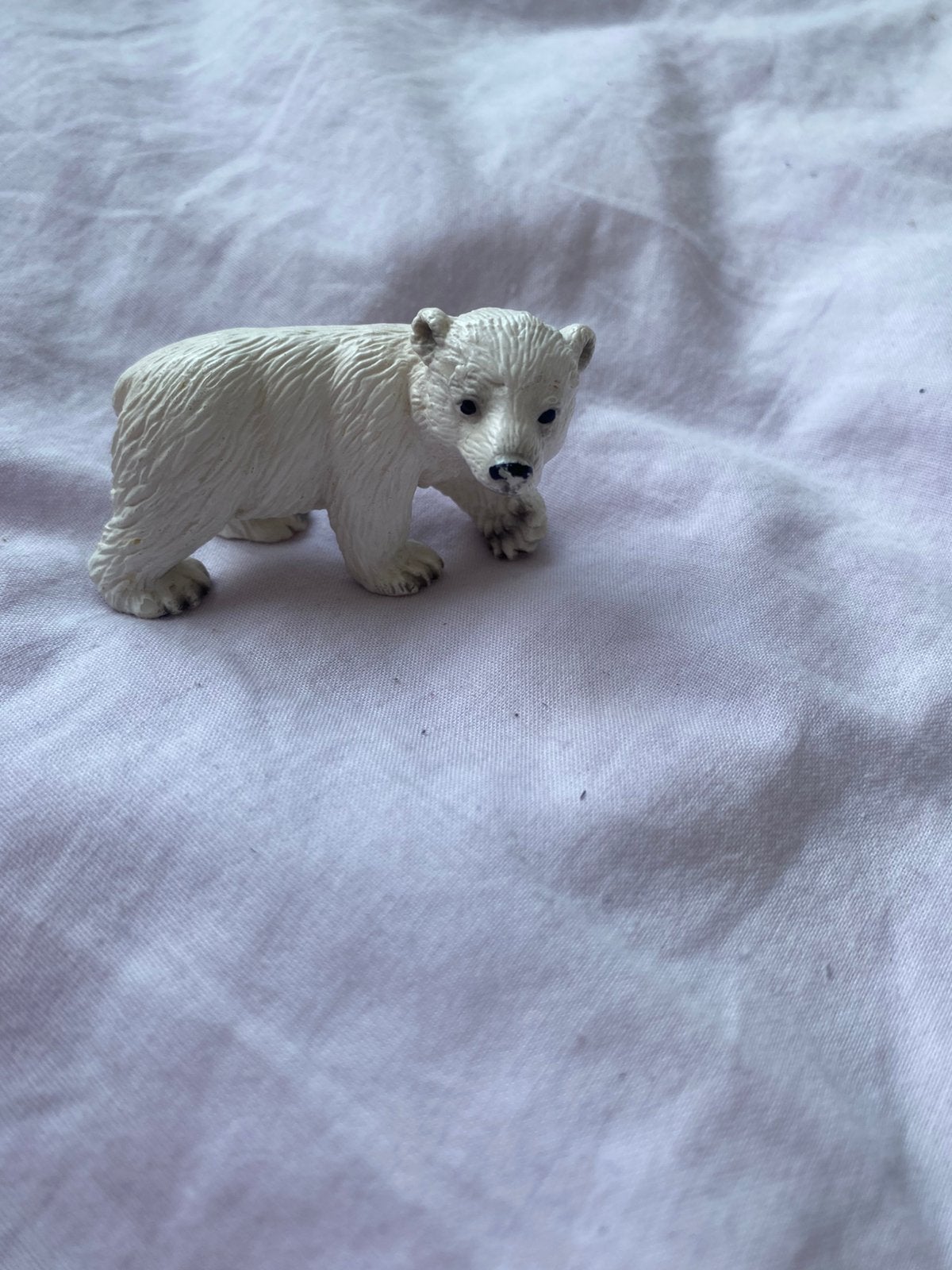 Schleich baby ijsbeer, Verzamelen, Verzenden, Zo goed als nieuw, Wild dier, Beeldje of Figuurtje
