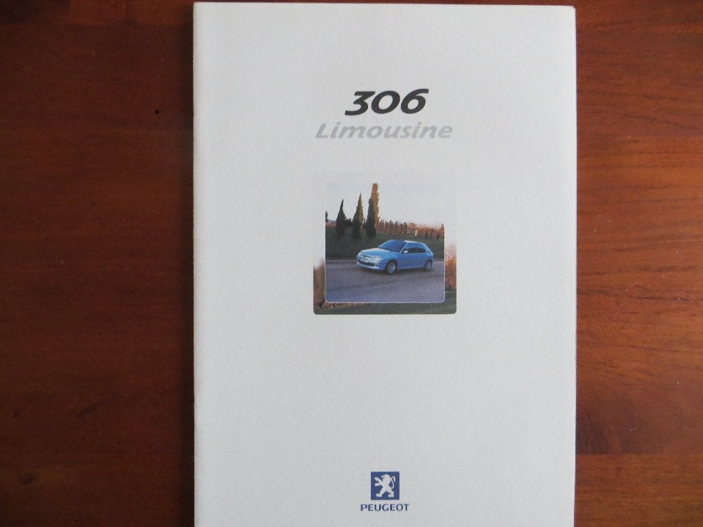 Peugeot 306 Limousine (juli 2000) met 2 bijlagen, Ophalen of Verzenden, Nieuw, Peugeot