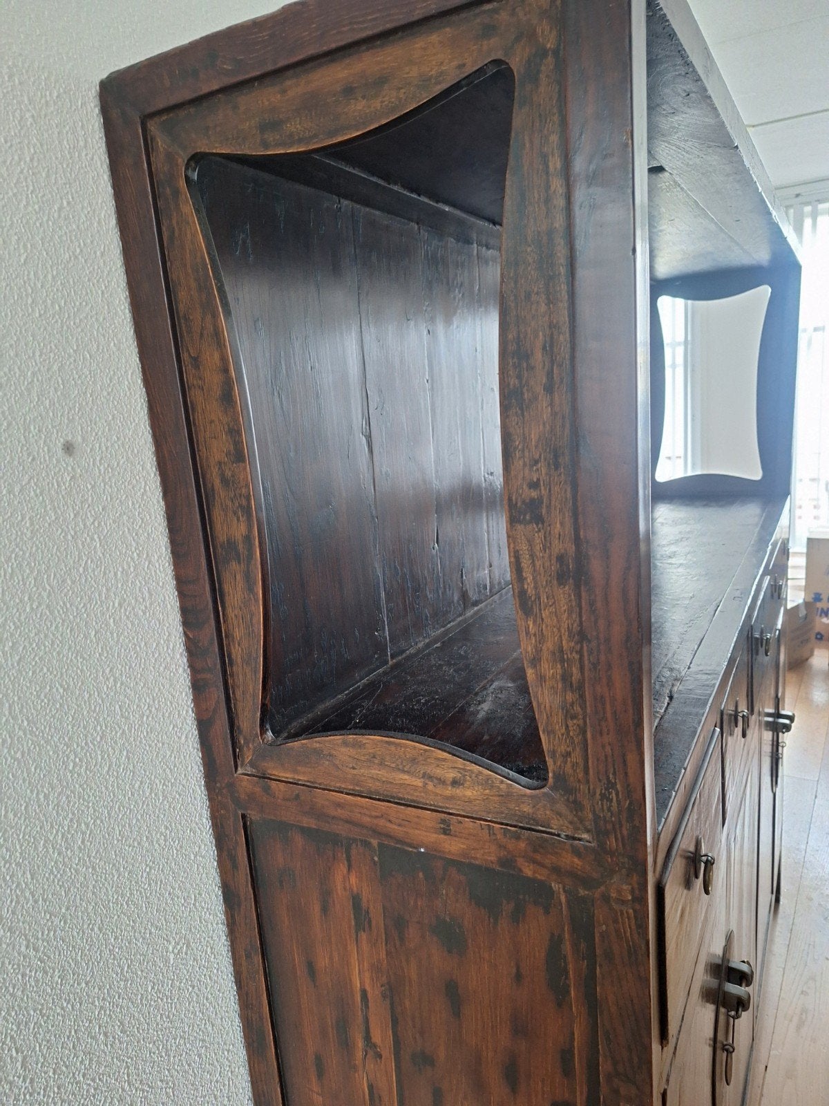 Antiek Chinees Dressoir/Kast - Massief Hout, Ophalen