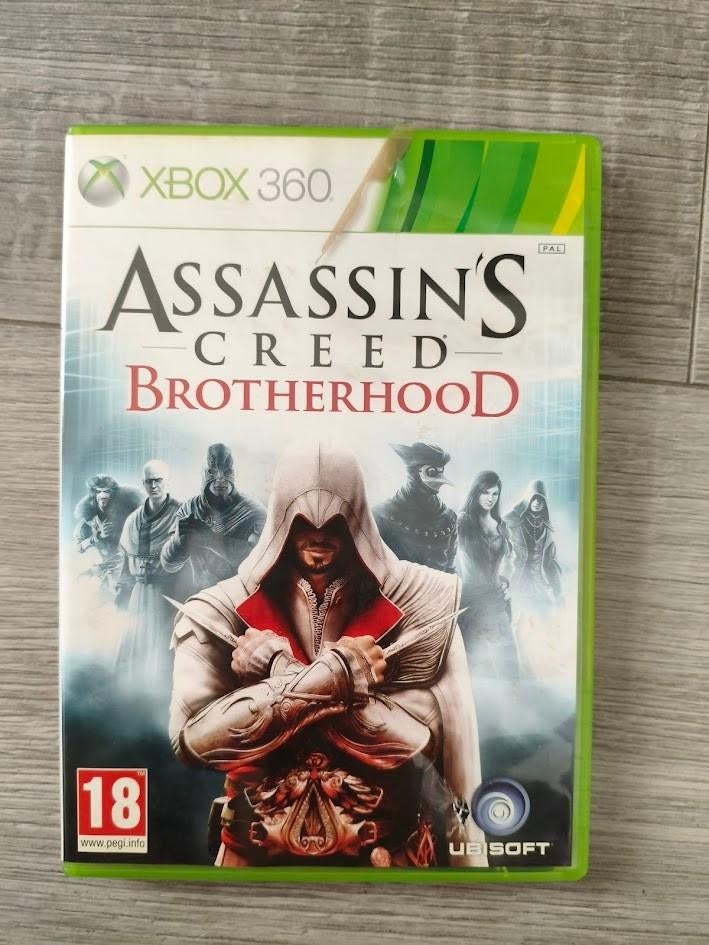 Assassin`s creed Brotherhood XBOX 360, Avontuur en Actie, Gebruikt, Vanaf 18 jaar, 2 spelers