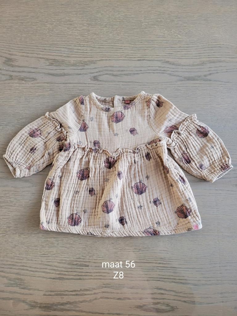 Bundel meisjeskleding maat 56, Kinderen en Baby's, Babykleding | Maat 56, Ophalen of Verzenden, Zo goed als nieuw, Meisje, Shirtje of Longsleeve
